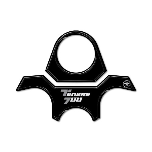 Adesivo 3D Protezione Piastra Sterzo moto compatibile con Yamaha Tenere 700 2025 2