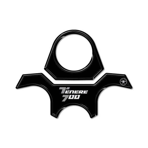 Placa de dirección adhesiva 3D Protección Moto compatible con Yamaha Tenere 700 2025