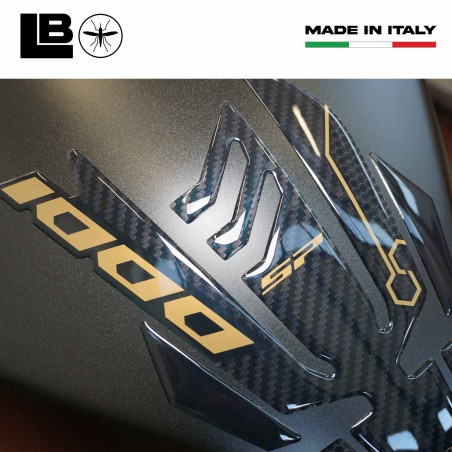 Adesivo gel 3D Protezione Paraserbatoio compatibile con Honda Hornet 1000 2025