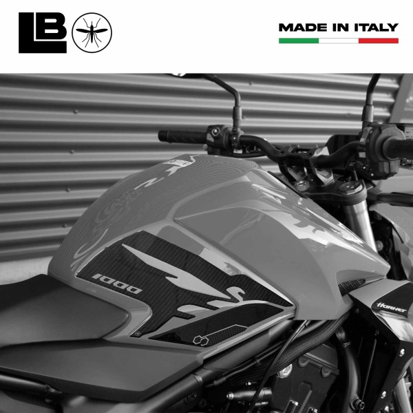 Adesivi 3D Protezioni Laterali Serbatoio compatibili con Honda Hornet 1000 2025
