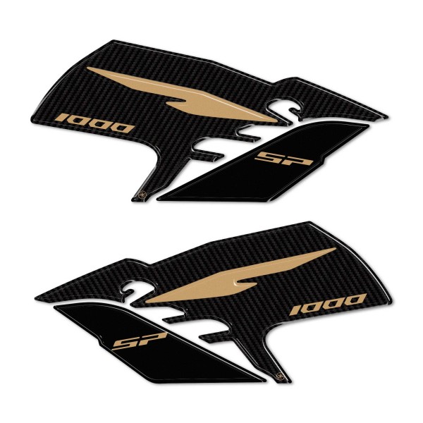 Pegatinas 3D Protectores laterales de depósito compatibles con Honda Hornet 1000 2025