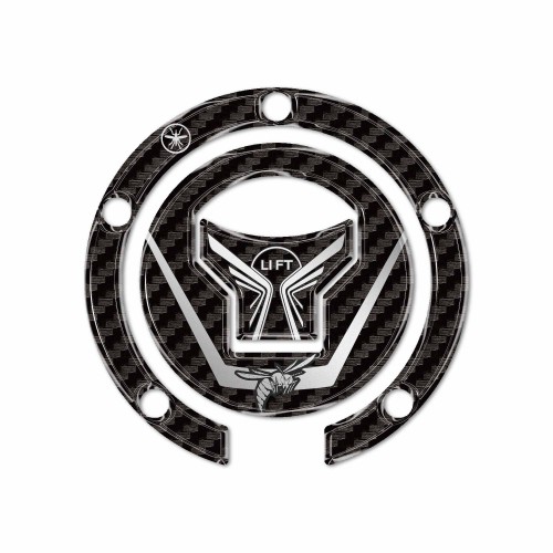 Adesivo 3D Protezione Tappo Serbatoio compatibile con Honda Hornet 1000 2025 2