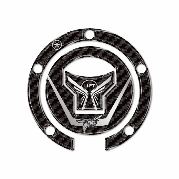 Adhesive 3D Tank Cap Protection compatible with Honda Hornet 1000 2025