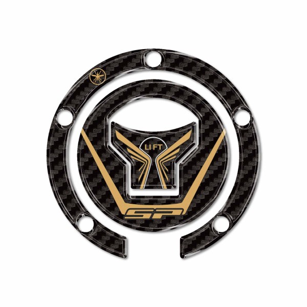 Adesivo 3D Protezione Tappo Serbatoio compatibile con Honda Hornet 1000 2025