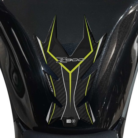 Adesivo gel 3D Protezione Paraserbatoio compatibile con Kawasaki Z900 2018-2025