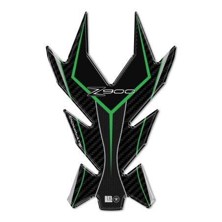 Adesivo gel 3D Protezione Paraserbatoio compatibile con Kawasaki Z900 2018-2025