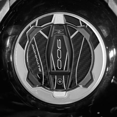 Sticker 3D Protection de bouchon de réservoir compatible avec Kawasaki Z900 2018-2025