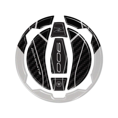 Adesivo 3D Protezione Tappo Serbatoio compatibile con Kawasaki Z900 2018-2025 2