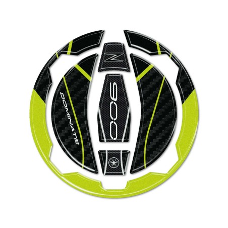 Adesivo 3D Protezione Tappo Serbatoio compatibile con Kawasaki Z900 2018-2025