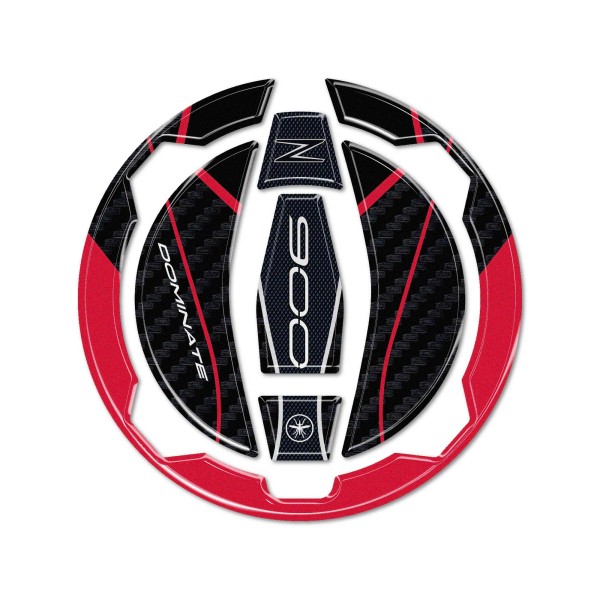 Adesivo 3D Protezione Tappo Serbatoio compatibile con Kawasaki Z900 2018-2025