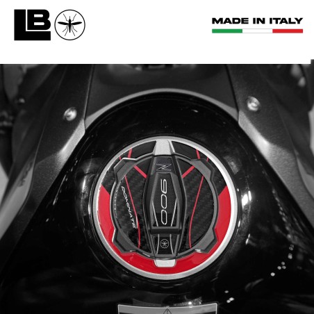Adesivo 3D Protezione Tappo Serbatoio compatibile con Kawasaki Z900 2018-2025