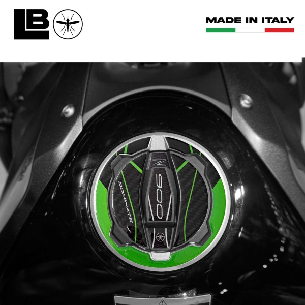 Sticker 3D Protection de bouchon de réservoir compatible avec Kawasaki Z900 2018-2025