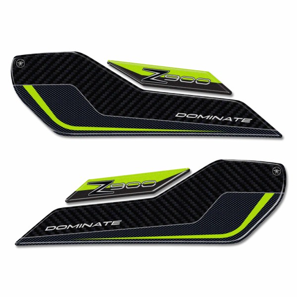 3D Stickers Tank Side Protectors compatible with Kawasaki Z900 2018-2024