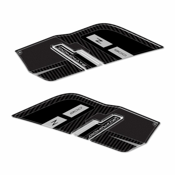 Stickers 3D Motorcycle Tank Side Protectors compatible with Kawasaki Z900 2025