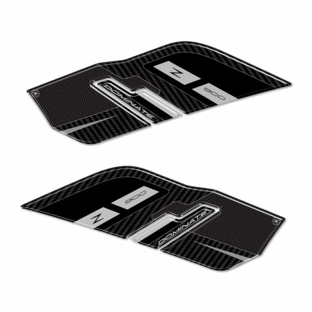 Adesivi 3D Protezioni Laterali Serbatoio moto compatibili con Kawasaki Z900 2025
