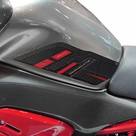 Αυτοκόλλητα 3D μοτοσικλέτας Tank Side Protectors συμβατά με Kawasaki Z900 2025