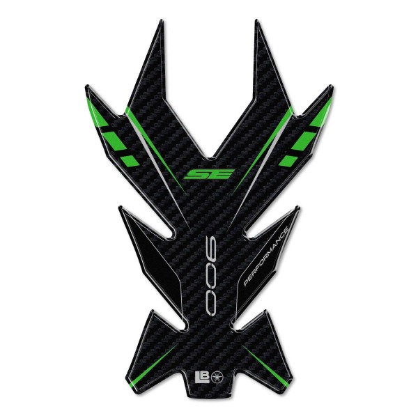 3D Tank Guard Sticker compatible con Kawasaki Z900 SE 2022-2025