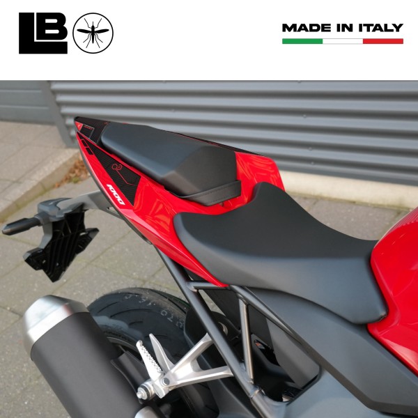 Adesivi 3D Protezioni Posteriori Codino compatibili con Honda Hornet 1000 2025