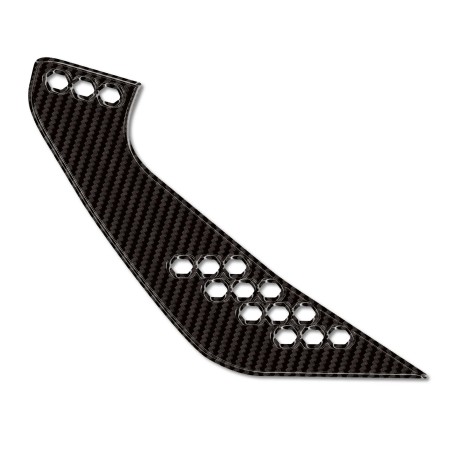 Adesivo 3D Protezione Posteriore Marmitta compatibile con Honda Hornet 1000 2025