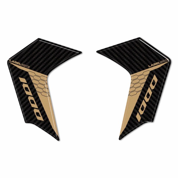 Stickers 3D Protecteurs d'ailes compatibles avec Honda Hornet 1000 2025