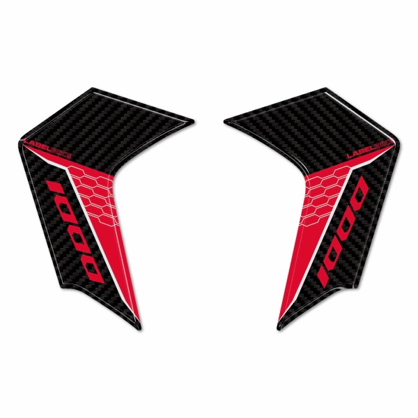 Pegatinas 3D Protectores de guardabarros compatibles con Honda Hornet 1000 2025