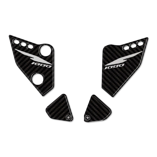 Stickers 3D Protections latérales Battitaco compatibles avec Honda Hornet 1000 2025