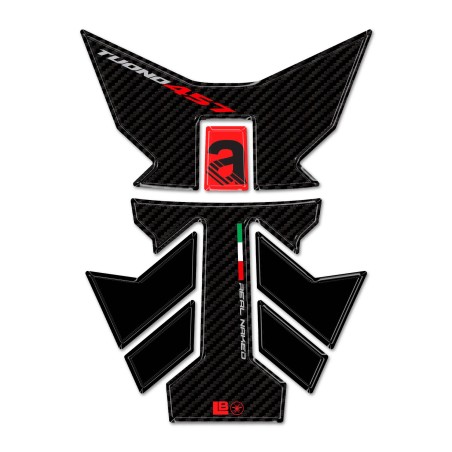 Paraserbatoio Adesivo 3D Protezione moto compatibile con Aprilia Tuono 457 2025