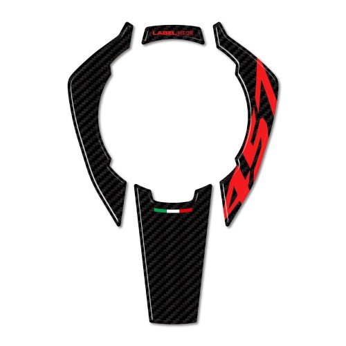 Autocollant 3D Protège réservoir moto compatible avec Aprilia Tuono 457 2025 2