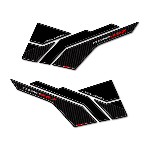 Gel Stickers 3D Protections latérales moto compatibles avec Aprilia Tuono 457 2025