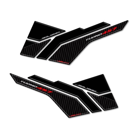 Adesivi Gel 3D Protezioni Laterali moto compatibili con Aprilia Tuono 457 2025