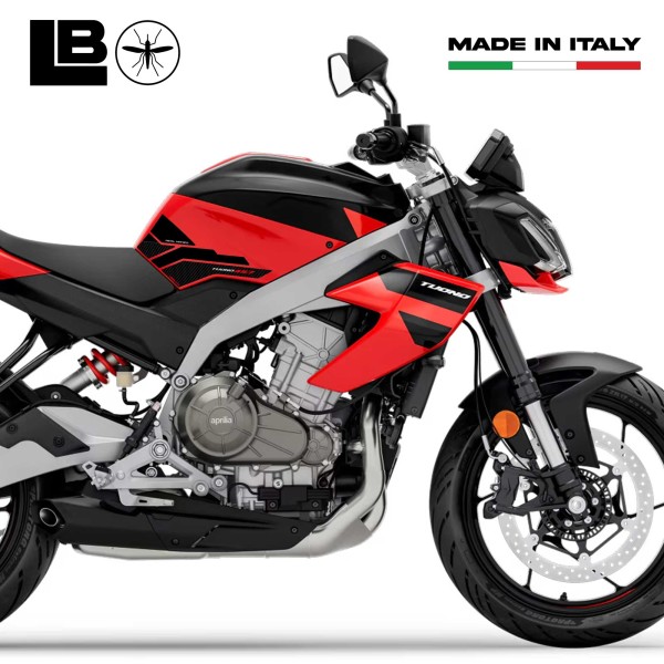 Pegatinas de gel 3D Protectores laterales de moto compatibles con Aprilia Tuono 457 2025