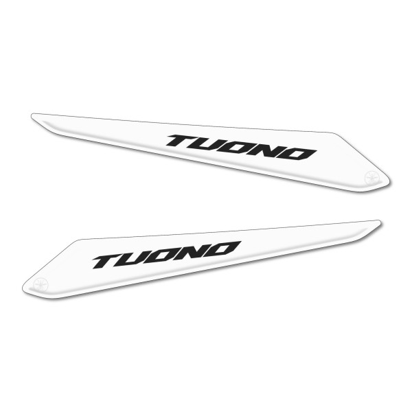 Pegatinas de gel 3D Protectores de manillar de moto compatibles con Aprilia Tuono 457 2025