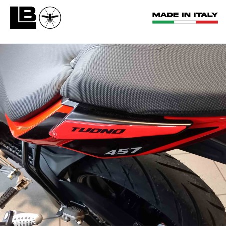 Adesivi Gel 3D Protezioni Maniglie moto compatibili con Aprilia Tuono 457 2025