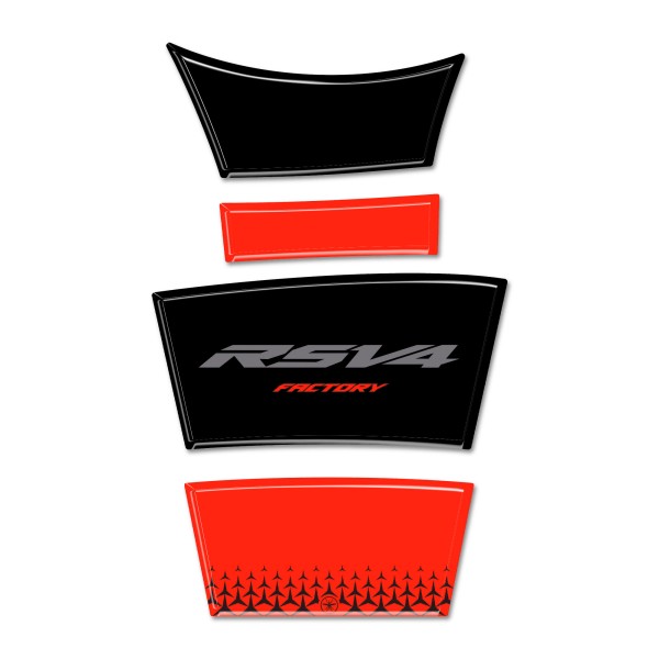 Autocollant de protection de réservoir moto compatible avec Aprilia RSV4 Factory 2025