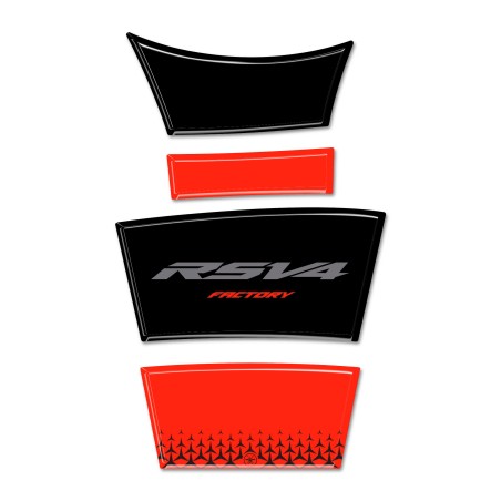 Adesivo Paraserbatoio Protezione moto compatibile con Aprilia RSV4 Factory 2025