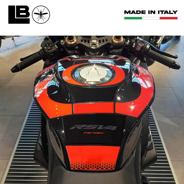 Adesivo Paraserbatoio Protezione moto compatibile con Aprilia RSV4 Factory 2025
