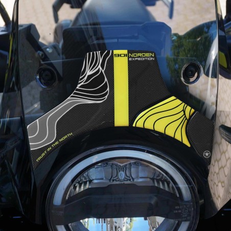 Protezione Cupolino Adesivo 3D moto compatibile con Husqvarna Norden 901 2025