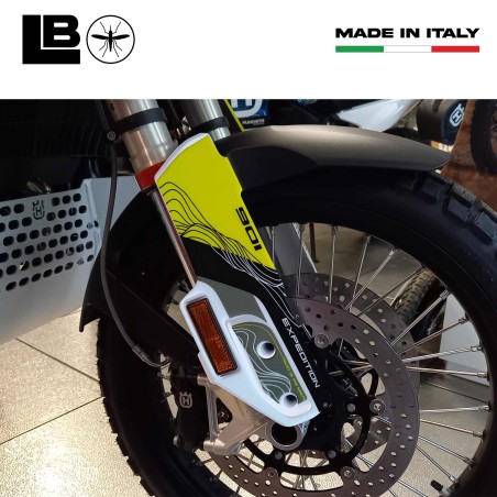 Adesivi 3D Parasteli Parafango moto compatibili con Husqvarna Norden 901 2025