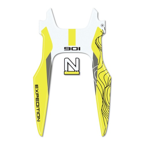 Adesivo 3D Protezione Parafango moto compatibile con Husqvarna Norden 901 2025 2
