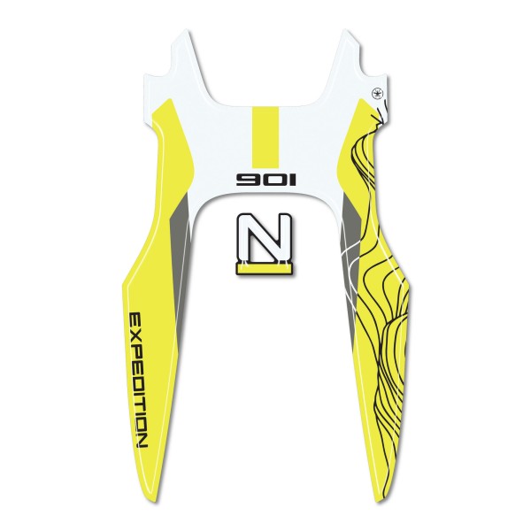 Sticker 3D Motorcycle mudguard protection compatible with Husqvarna Norden 901 2025