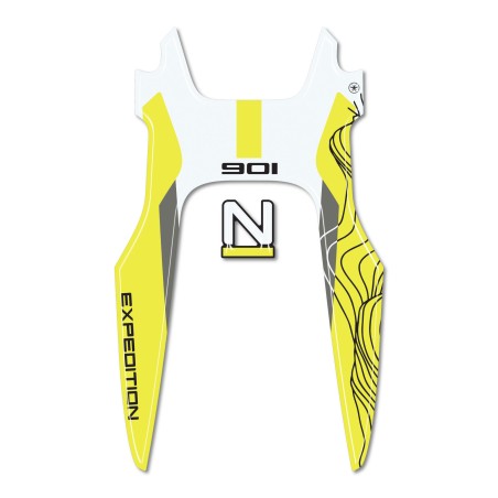 Adesivo 3D Protezione Parafango moto compatibile con Husqvarna Norden 901 2025