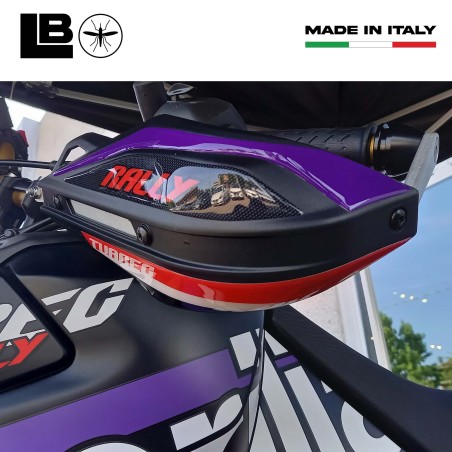 Adesivi 3D Protezioni Paramani moto compatibili con Aprilia Tuareg Rally 660