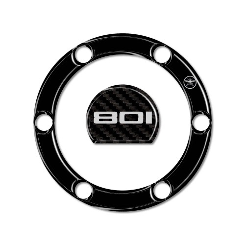 Autocollant 3D pour bouchon de réservoir compatible avec Husqvarna Vitpilen et Svartpilen 801 2