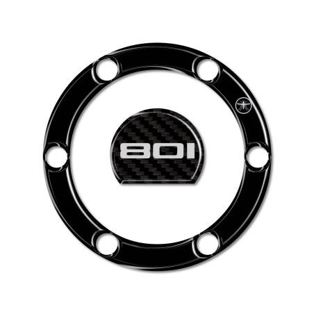 Autocollant 3D pour bouchon de réservoir compatible avec Husqvarna Vitpilen et Svartpilen 801