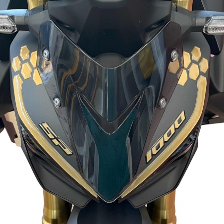 3D-Gel-Aufkleber Frontschutzbügel kompatibel mit Honda Hornet 1000 2025