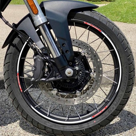 Κιτ αυτοκόλλητων ταινιών ζάντας συμβατό με Moto Guzzi Stelvio Duecento Tributo