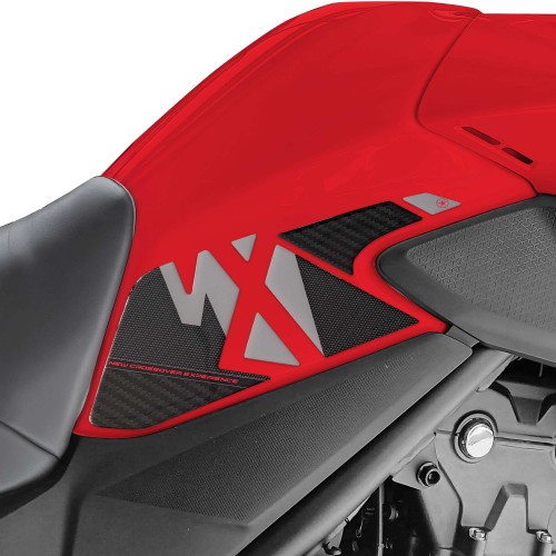 Stickers 3D Tank Side Protectors compatible with Honda NX500 2024-2025