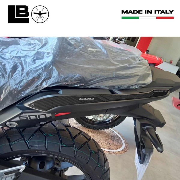 Pegatinas 3D Asideros pasajero compatibles con Honda NX500 2024-2025