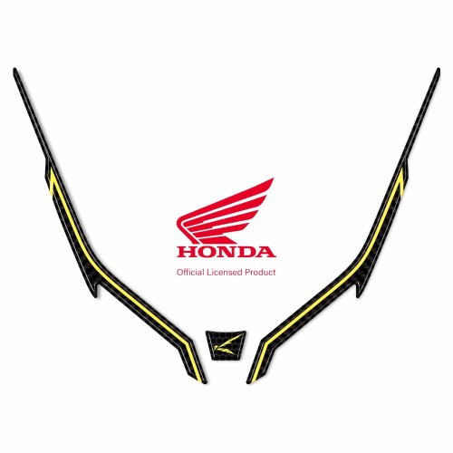 3D Motorrad-Frontschutz-Aufkleber kompatibel mit Honda Hornet 2023-2024
