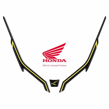 3D Motorrad-Frontschutz-Aufkleber kompatibel mit Honda Hornet 2023-2024